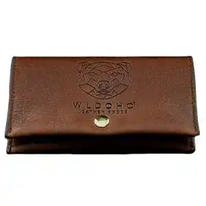 Tabaktasche WLDOHO Leder Tabakbeutel mit Magnetverschluss
