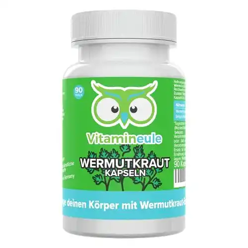 Wermutkraut Vitamineule Kapseln, hochdosiert, 500mg Extrakt