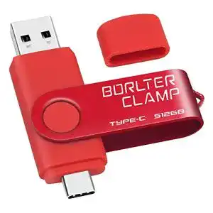 USB-C-Stick (512GB) BORLTER CLAMP, BorlterClamp USB C 3.0
