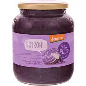 Rotkohl Nur Puur Bio Demeter (6 x 680 gr)