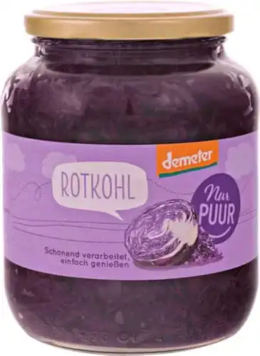 Rotkohl Nur Puur Bio Demeter (6 x 680 gr)