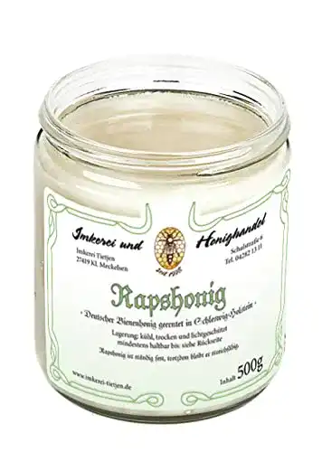 Rapshonig Imkerei Nordheide 500g – mild aromatisch