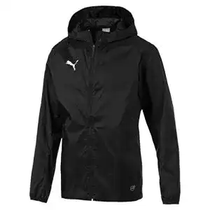 Regenjacke Herren PUMA Herren Training Rain Jacket, Black- white