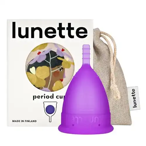 Menstruationstasse Lunette – Lila – Model 2 für normal oder stark