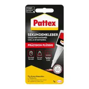Pattex-Kleber Pattex Sekundenkleber Präzision, 5 g Flasche