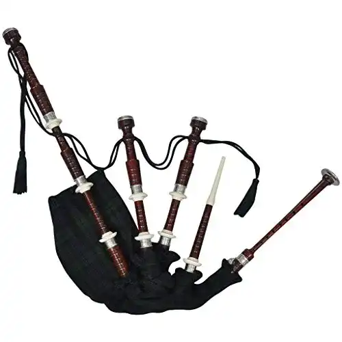 Dudelsack Festnight Schottischer Highland Bagpipe Black Watch Tartan