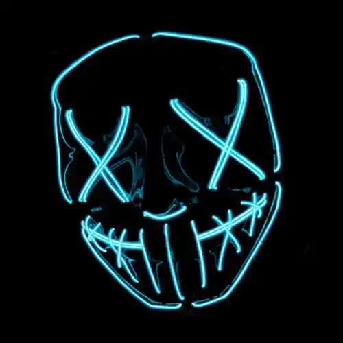 LED-Maske Original Cup Lucille Baseballschläge Negan Serie