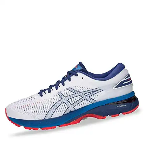 Laufschuhe ASICS Herren Gel-Kayano 25 , Weiß, 42 EU