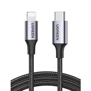 Lightning-auf-USB-C-Kabel UGREEN MFi Zertifiziert Power Delivery