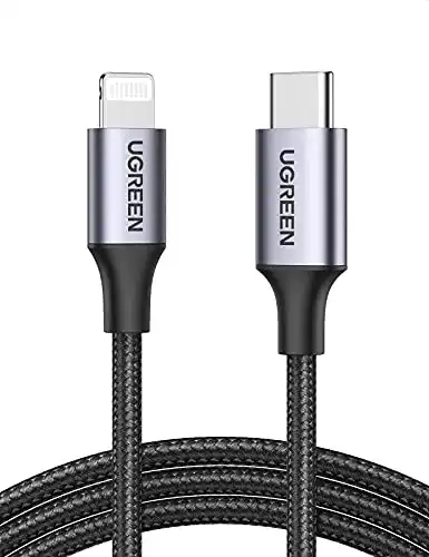 Lightning-auf-USB-C-Kabel UGREEN MFi Zertifiziert Power Delivery