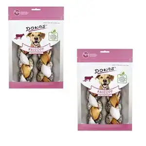 Dokas Dokas Dog Kauzopf mit FISCHHAUT – Doppelpack – 2 x 120g
