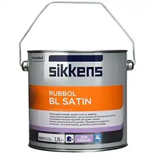 Weißlack Sikkens Rubbol BL Satin 2,500 L, Weiß