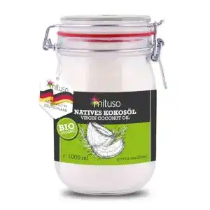 Kokosöl mituso Bio, nativ, 1er Pack (1 x 1000 ml) im Bügelglas