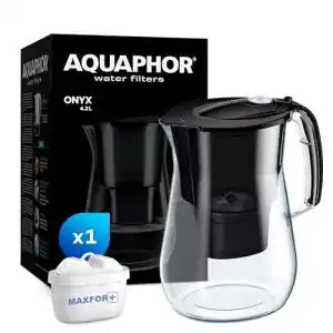 Wasserfilter AQUAPHOR B218 Onyx schwarz inkl. 1 MAXFOR+