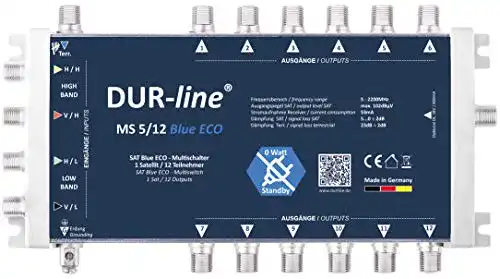 Multischalter 5/12 DUR-line MS 5/12 Blue eco Stromspar