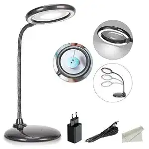Lupenleuchte ZHSX Dimmbare mit 28 LED-Lichtern, 3-fache