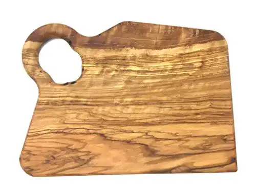 Schneidebrett (Olivenholz) bagusto, 34x25x1,5 cm