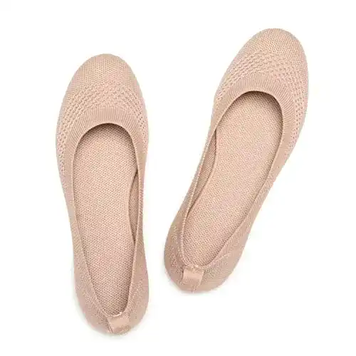 Ballerinas Frank Mully Damen Slip On Knit Kleid Schuhe Pumps