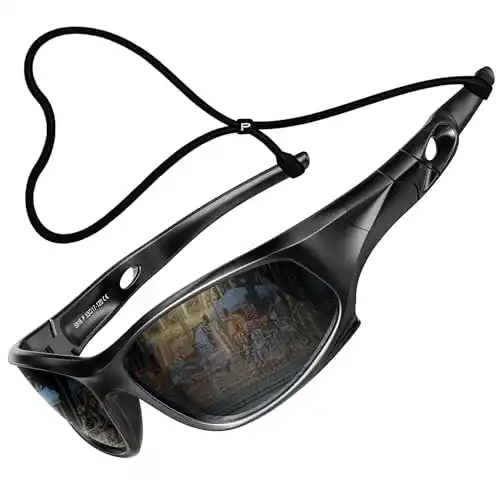Fahrradbrille Kinder ATTCL Kinder Sonnenbrille TR90 Polarisiert