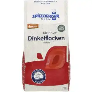 Dinkelflocken Spielberger Bio Kleinblatt, demeter 6 x 500 g