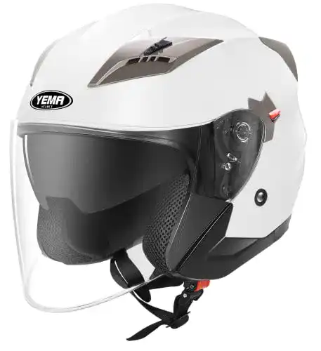 Motorradhelm Damen YEMA HELMET mit Doppelvisier