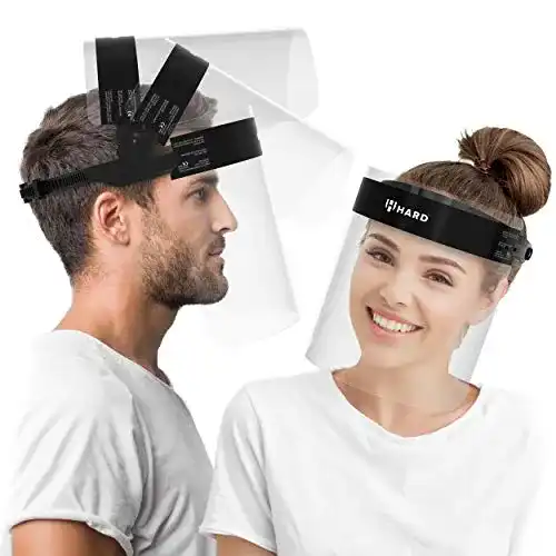 Gesichtsschutzschild HARD Visier Gesichtsschutz 1 x Halter
