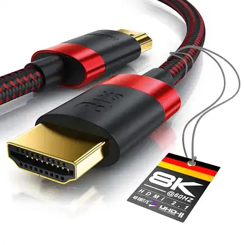 Mini-HDMI-Kabel CSL-Computer 8K HDMI Kabel 2.1, 3m