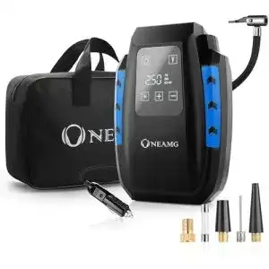 12V-Kompressor OneAmg mit Touchscreen-Inflator