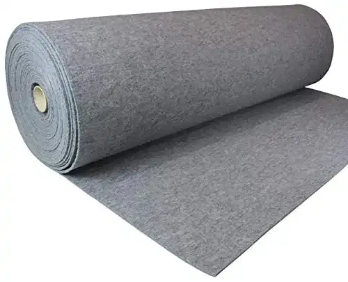 Filzmatte tukan-tex Grau Filz Filzstoff 100x150cm Meterware 7,0mm