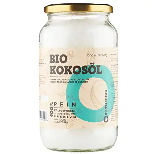 Kokosöl CocoNativo Bio – 1000mL (1L) – Bio Kokosfett
