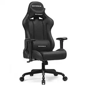 Songmics-Gaming-Stuhl SONGMICS bis 150 kg belastbar