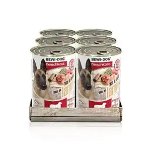 Bewi-Dog-Hundefutter Bewi Dog Fleischkost reich an Lamm [800 g] Dose