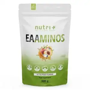 EAA-Pulver Nutri + EAA Powder Vegan 500g Ice-Tea Peach