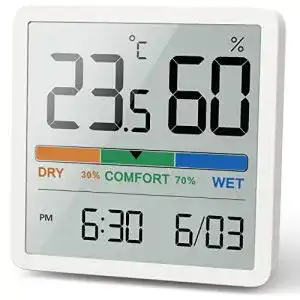 WLAN-Thermometer NOKLEAD Digitales Thermo-Hygrometer
