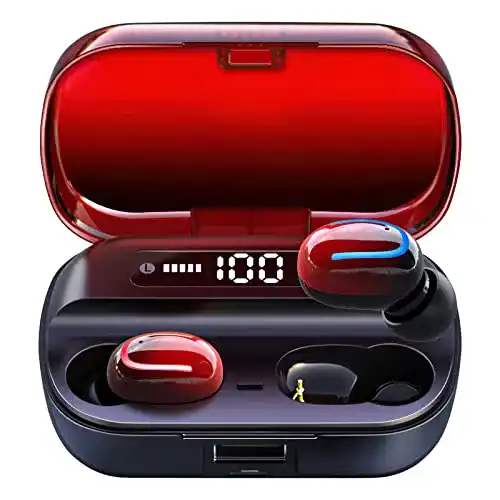 Günstige Bluetooth-Kopfhörer Kinganda, In Ear, Bluetooth 5.1