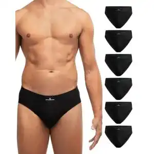 Herren-Slips DANISH ENDURANCE Slip aus Baumwolle, 6 Pack