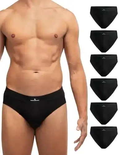 Herren-Slips DANISH ENDURANCE Slip aus Baumwolle, 6 Pack