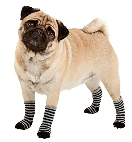 Die beste Hundesocken Karlie Sockies L: 45 mm B: 35 mm schwarz-grau S 2026 Test Bestseller Hundesocken Karlie Sockies L: 45 mm B: 35 mm schwarz-grau S