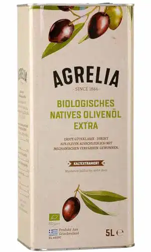 Bio-Olivenöl Cretan Mill BIO Olivenöl “Agrelia” 5,0l Kanister