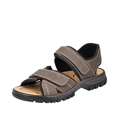 Sandalen Herren Rieker Herren 25051 Sandalen, Braun, 41 EU