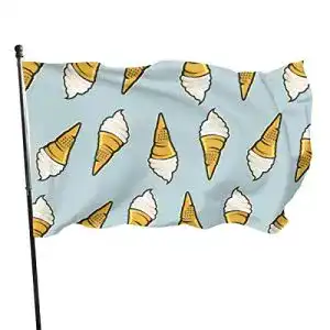 Eisfahne Generic Flagge 150x90cm Outdoor Windward Fahne Lebendiges