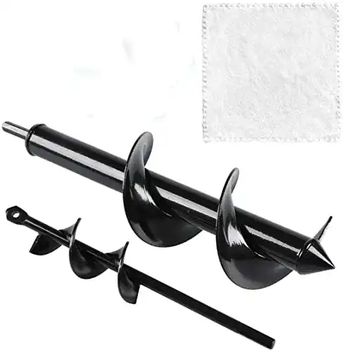 Die beste Erdbohrer für Bohrmaschine LAOYE 2 Pcs Gartenbohrer 2026 Test Bestseller Erdbohrer für Bohrmaschine LAOYE 2 Pcs Gartenbohrer