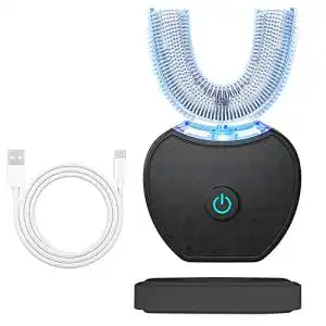 360-Grad-Zahnbürste Mayeec Ultraschall Auto Zahnbürste, 360 Grad Automatische