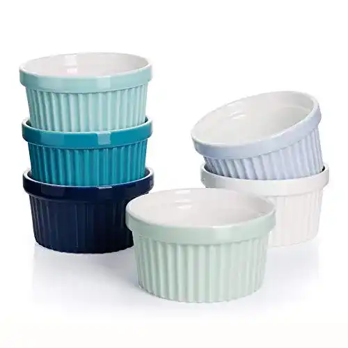 Crème-brûlée-Set Sweese 501.003 6er Set Soufflé Förmchen