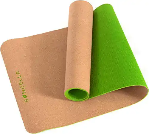 Yogamatte Kork Bondella ® Ahimsa Kork Yoga Matte – Premium