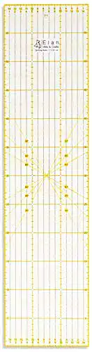 Schneiderlineal Elan Patchwork Lineal Anti Rutsch 60 cm x 15 cm