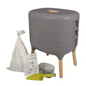 Bokashi-Eimer Natursache Design, KOMPLETT-Set
