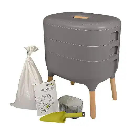 Bokashi-Eimer Natursache Design, KOMPLETT-Set