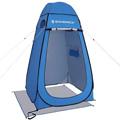 Duschzelt SONGMICS Pop-Up-Zelt, Toilettenzelt, Umkleiderzelt