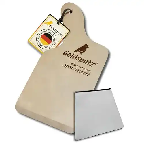 Spätzlebrett Goldspatz Ergonomisches mit Schaber #2198S